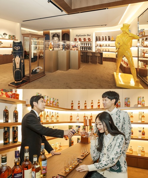 디아지오, 갤러리아 명품관 하일랜더 바 팝업 오픈
