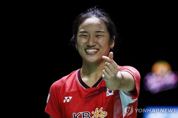 안세영, 中왕즈이 완파 '인도네시아오픈' 결승 진출