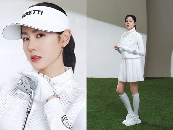 손예진, 피레티 냉감 골프웨어 컬렉션 제안
