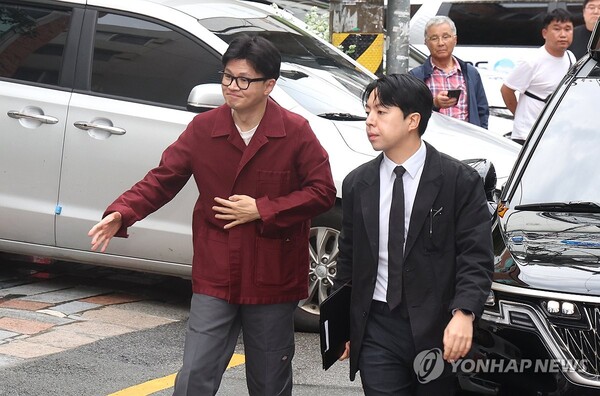 한동훈, 명·김여사 카톡 공개에 제가 말한 조치 신속 실행돼야