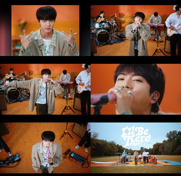 진 Ill Be There, 스포티파이 글로벌차트 9위...솔로 최고기록