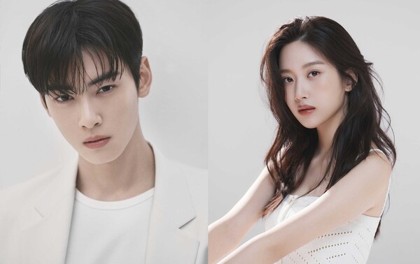 차은우·문가영, '여신강림' 커플 '골든디스크 어워즈' MC로 재회