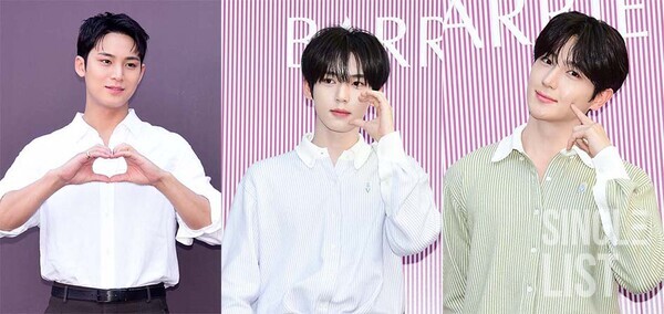 [S노트] 세븐틴 민규 vs 제베원 한유진 vs 더보이즈 현재, 꾸안꾸 패션의 캐주얼 셔츠 룩