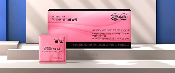 뉴트리케어, 신제품 다이어트∙건강 멀티 팩 엠디레시피 디바 슬림 선봬