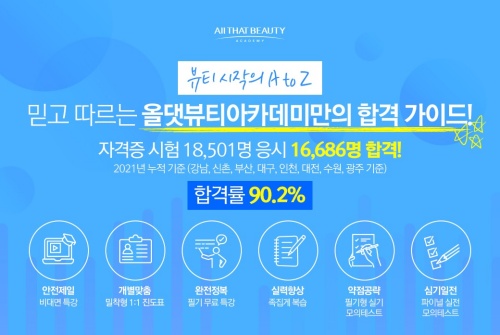 올댓뷰티아카데미, 누적 수강생 30만명 돌파