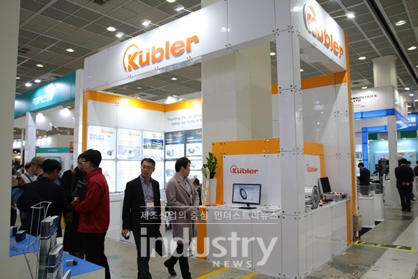 [AIMEX 2019] 에프엔비솔루션, 큐블러의 로타리 및 리니어 엔코더 소개