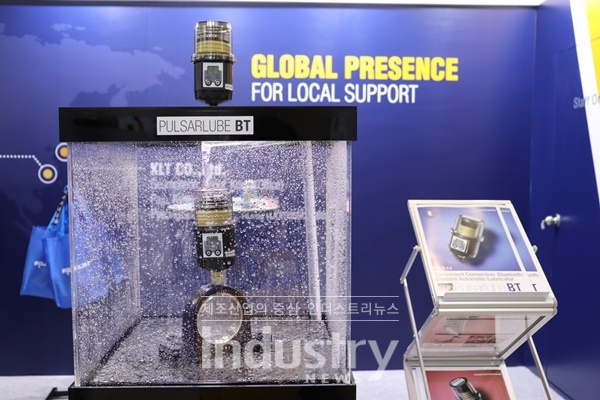 [AIMEX 2019] KLT, 급지용 자동 그리스 주유기 선보여