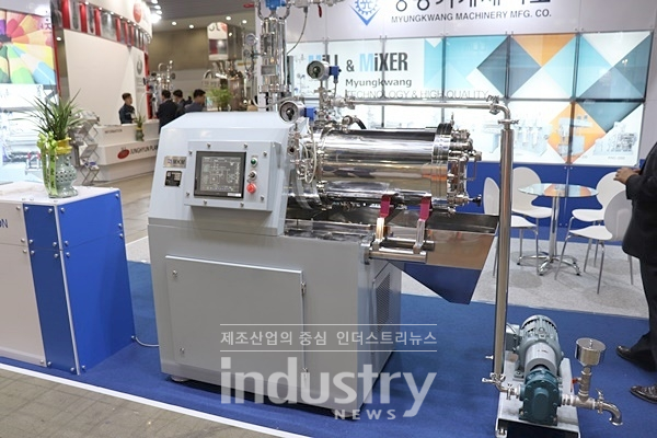 [KOREA CHEM 2019] 엠케이엠, 분산기 제품 선보여