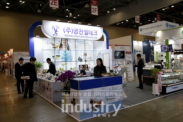 [COPHEX 2019] 영천씰테크, 링 필 라이너 적용 제품 선보여