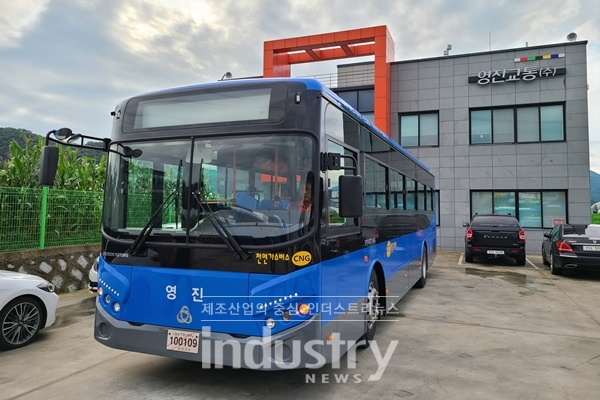 에디슨모터스, 대형 고상 CNG버스 SMART 11HG 첫 공급