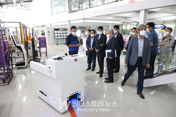 중기부 조주현 차관, 5G 활용 차세대 스마트공장 현장 방문
