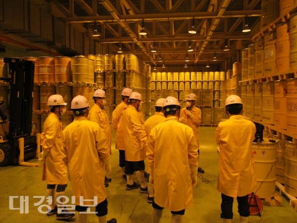 한국원자력환경공단, 한빛원전 방폐물 예비검사 주민참관