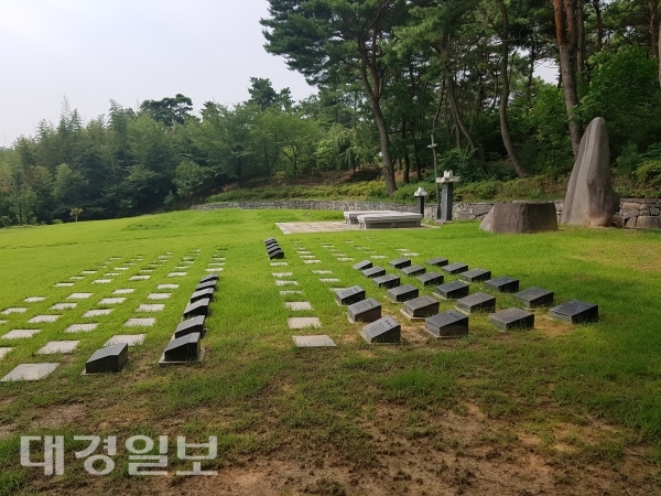 공원개발에 포항의 성지 천주교 묘역 사라질 위기