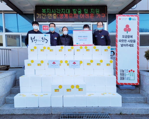 상임농장, 취약계층에 돈육 500세트 기부