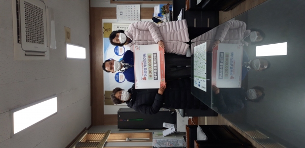 생활개선회·퀸헤어, 경산 남부동 성금 기탁