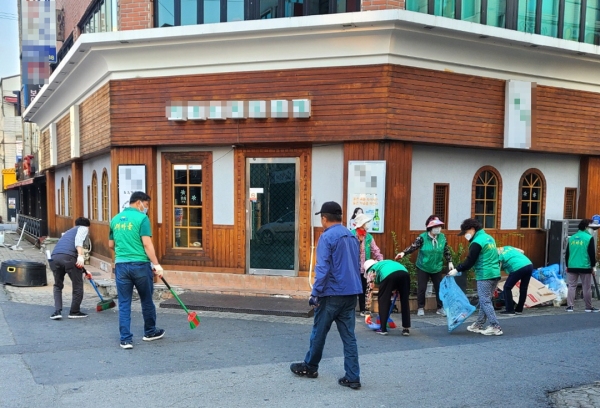 경주 성건동 지역단체새마을 조기청소