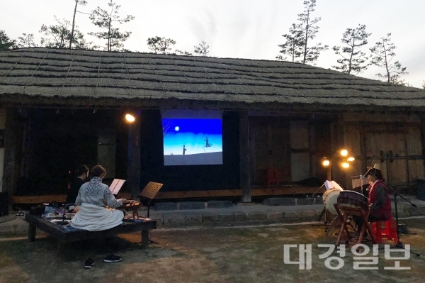 청송문화관광재단  그림자인형극공개