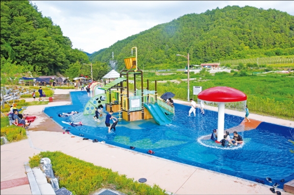 증산수도계곡캠핑장