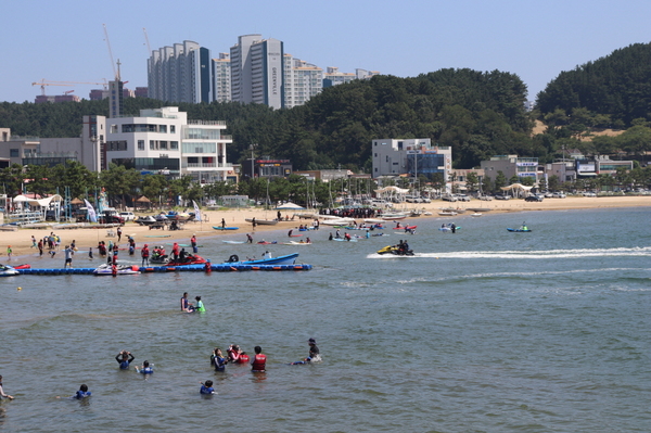 포항 영일대해수욕장서 사회배려계층 해양레포츠 체험교실 개최