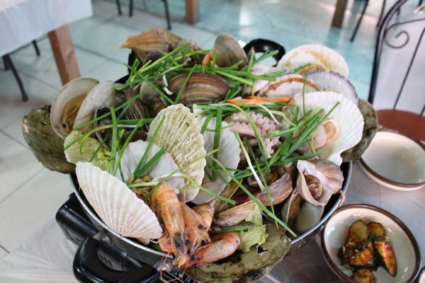 군산 맛집 해물포차, 푸짐한 제철 조개와 해물로 한상차림