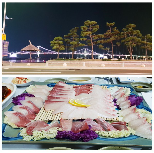 커플, 관광객 즐겨 찾는 부산 광안리 맛집 대영횟집, 대방어 별미의 매력 느껴