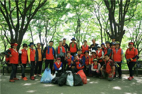 인천 산사랑산악회, 계양산 환경정화