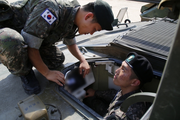 육군8사단 두코대대, 신한대 사이버드론봇군사학과 학생 병영체험훈련