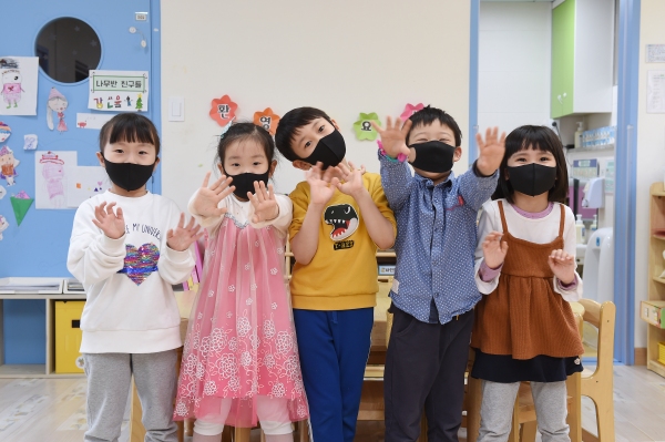 양주시, 어린이집 보육아동가정양육 아동에 항균 마스크 배부