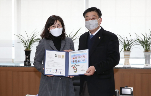 전익현 충남도의회 부의장, 결핵 예방 성금 전달