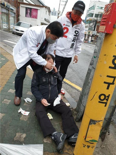 강동구의회 제갑섭 부의장, 부상당한 어르신 도운 미담 뒤늦게 알려져