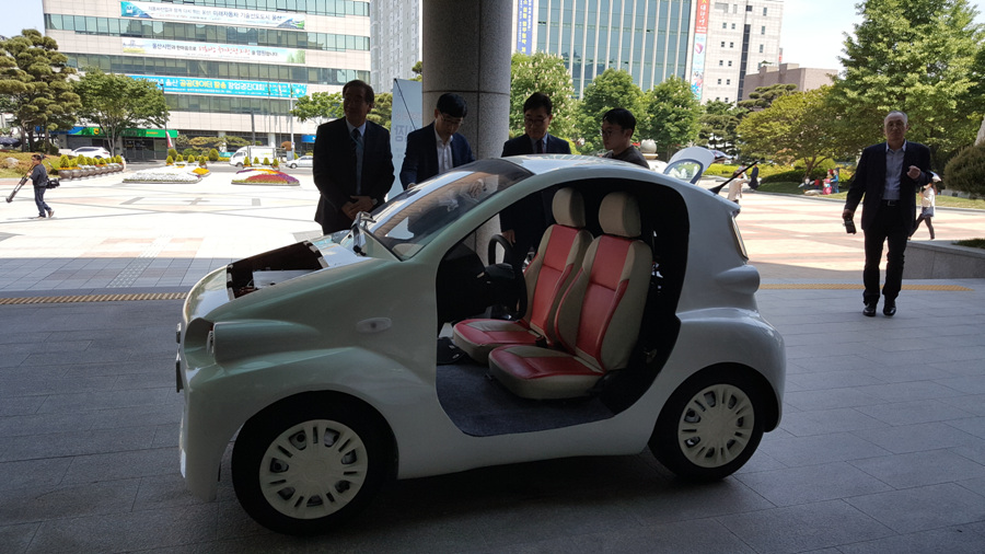 울산 창업기업, 세계 초소형전기車 시장 도전장
