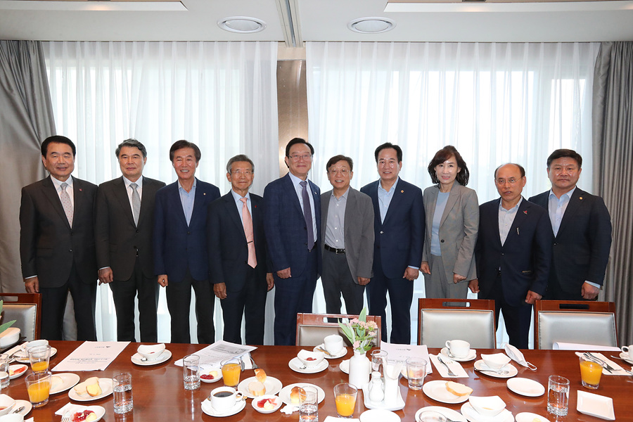 울산 큰 두레회 실무협의회 조찬 간담회