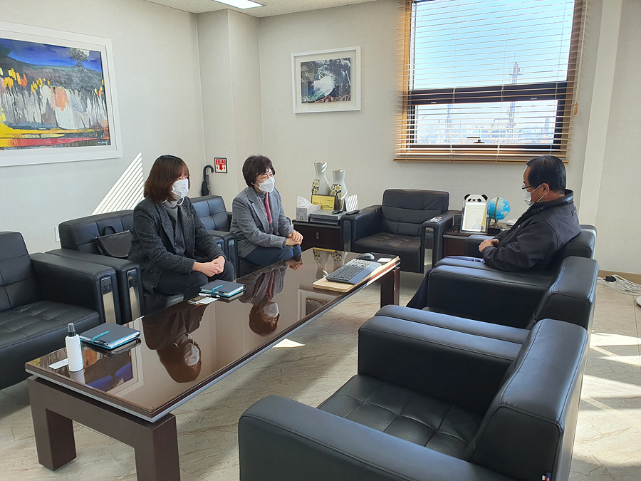 이영숙 울산중기청장, ㈜태성환경연구소 현장방문
