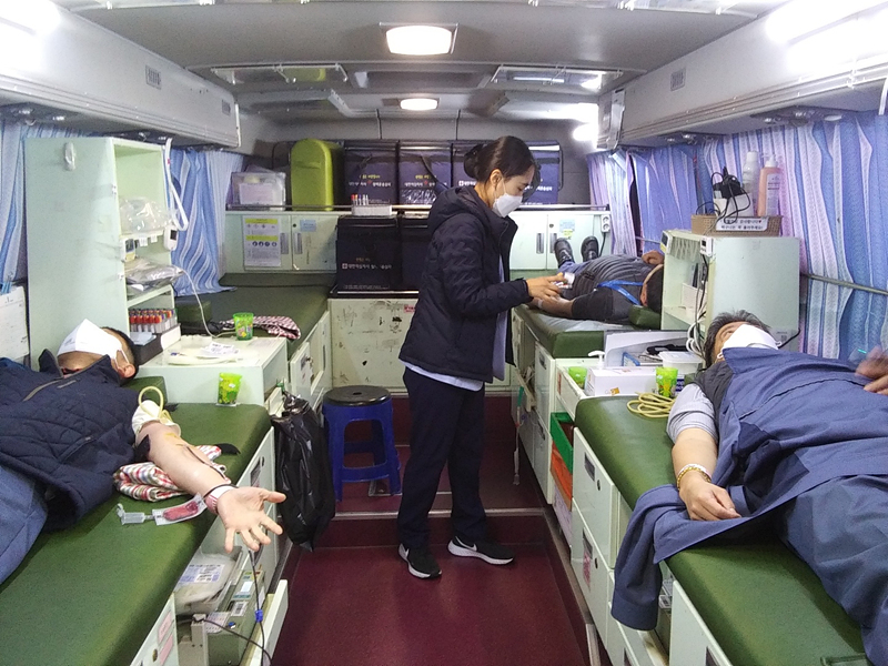 한국유미코아촉매(주) 온산공장 임직원 헌혈 동참