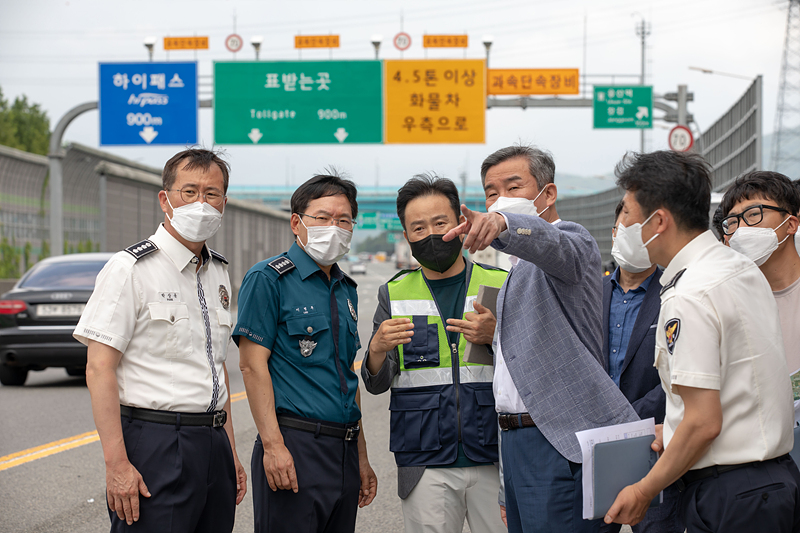 울산경찰, 상습 정체 장검IC 구간 교통체계 개선 추진
