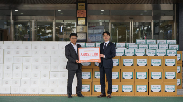(주)와이비에프 선비꼬마김밥, 지역사회에 밀키트 기탁하며 사랑 나눔 실천