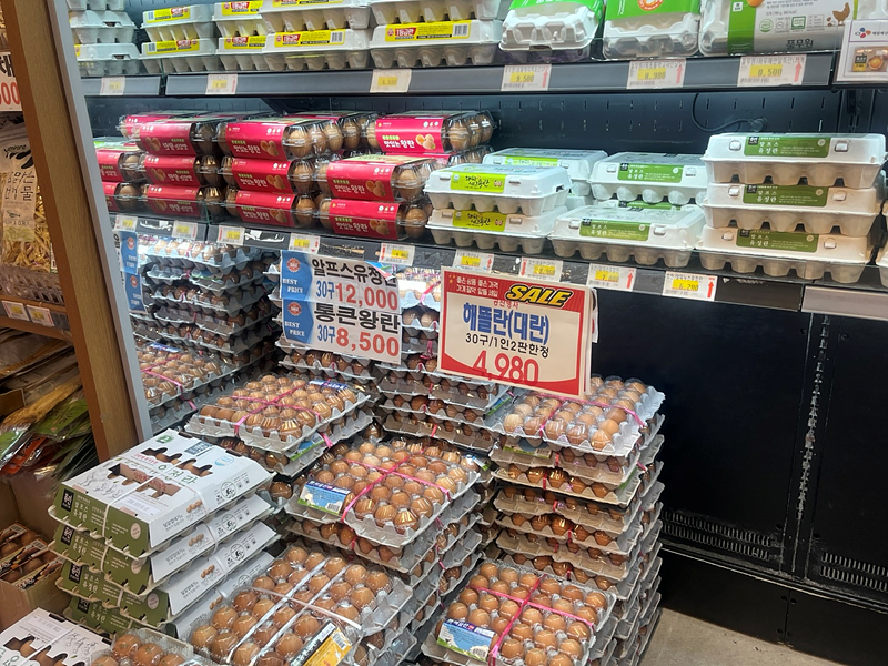 [르포] 울산, 고물가에 단가 낮은 식자재마트 북적