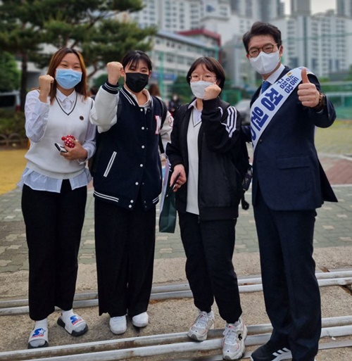 정원오 성동구청장 후보, 청소년 유권자 대상 공식 선거운동 시작