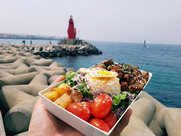 제주 이호테우해변 맛집 섬마을청년회관, 큐브스테이크를 맛보고 싶다면