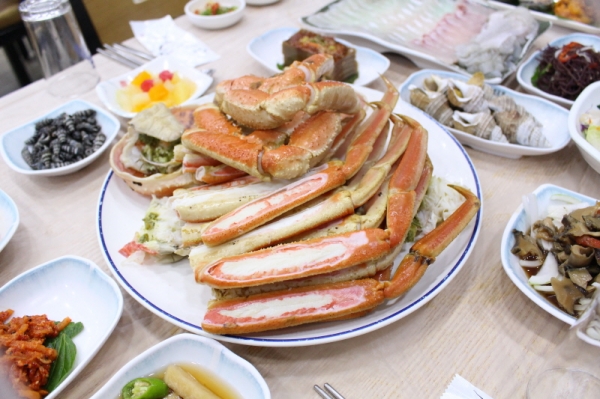 포항 죽도시장 맛집 여러 매스컴에서도 칭찬한 연다라횟집