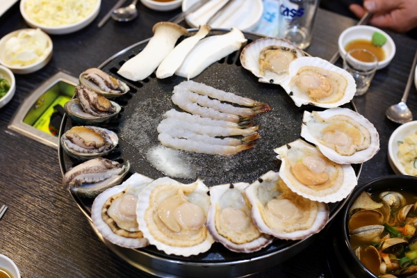 울산 여행 가볼만한곳 맛집투어 유곡동 원조 울산잠수함 해물탕, 조개구이