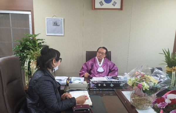 남다른 전문성과 리더십을 갖춘  18대 대한노인회 회장의 취임을 알리다