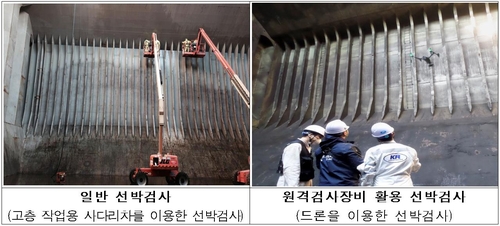 대형 선박검사 드론·무인로봇이 대신한다…시간과 비용 절감