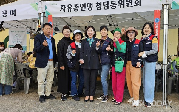 서울시의회 이새날 의원, 제3회 청담나들목 GREEN 환경축제 참석