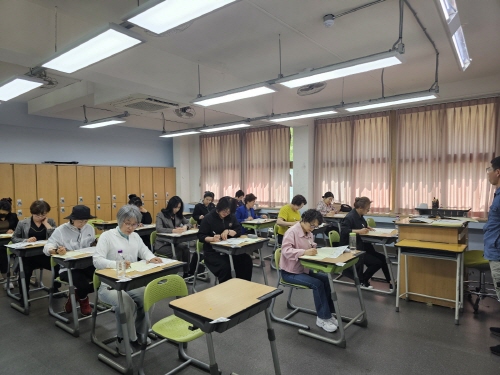 사단법인 국제바른자세습관지도사협회, 제1회 바른자세습관전문강사 자격검정시험 진행