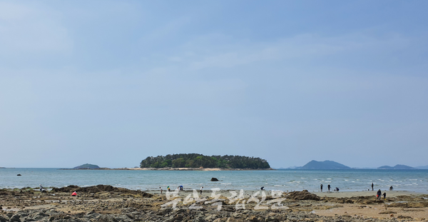 변산반도국립공원,하섬 갯벌 체험은 밀물 시간 확인부터가을 방문객에 당부