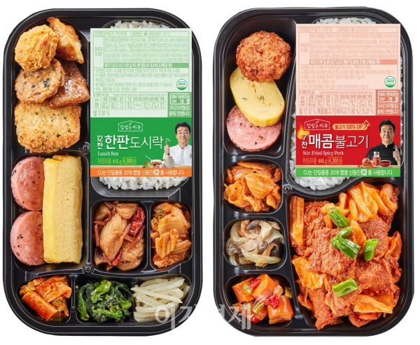 CU, 백종원 간편식 2억개 판매 돌파…도시락 비중 50%, 축구장 700개 면적