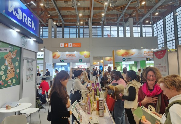 獨 유기농 박람회 Biofach서 1849만 달러 규모 K-유기식품 수출 상담
