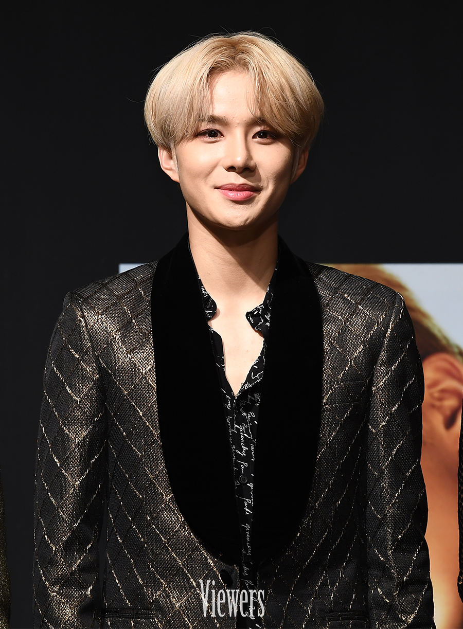 NCT 127 정우 블론드 헤어에 빛나는 비주얼 [V포토]