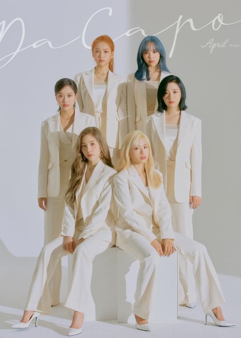 에이프릴, 새 미니앨범 Da Capo 공개…컴백 카운트다운